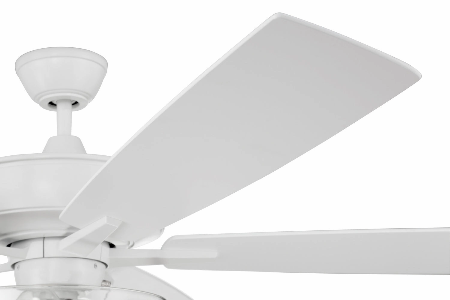 Super Pro 101 60" Ceiling Fan in White