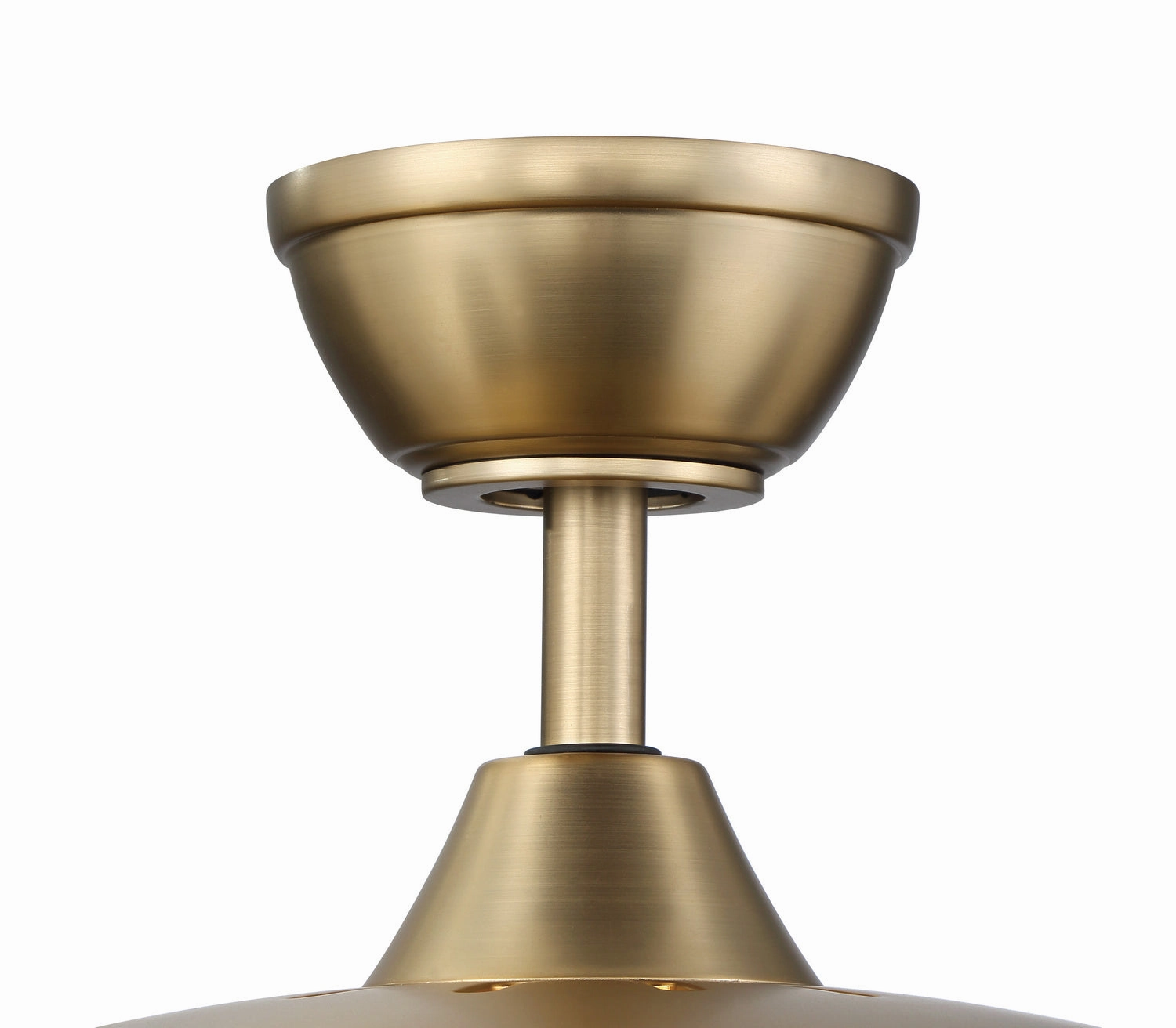 Super Pro 112 60" Ceiling Fan in Satin Brass