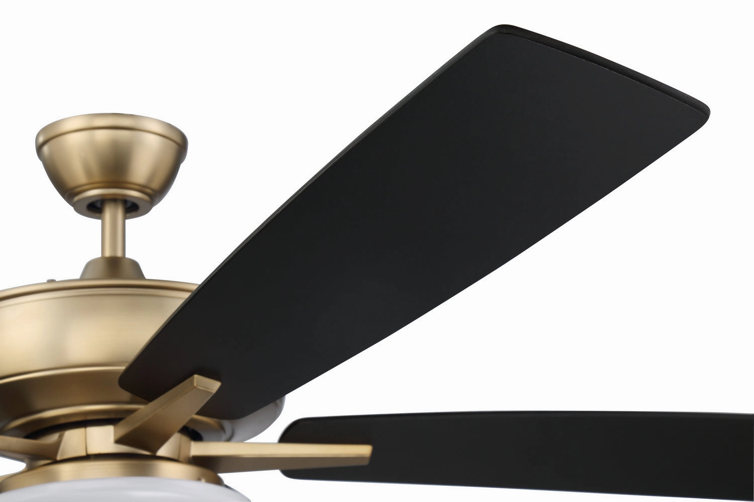 Super Pro 112 60" Ceiling Fan in Satin Brass