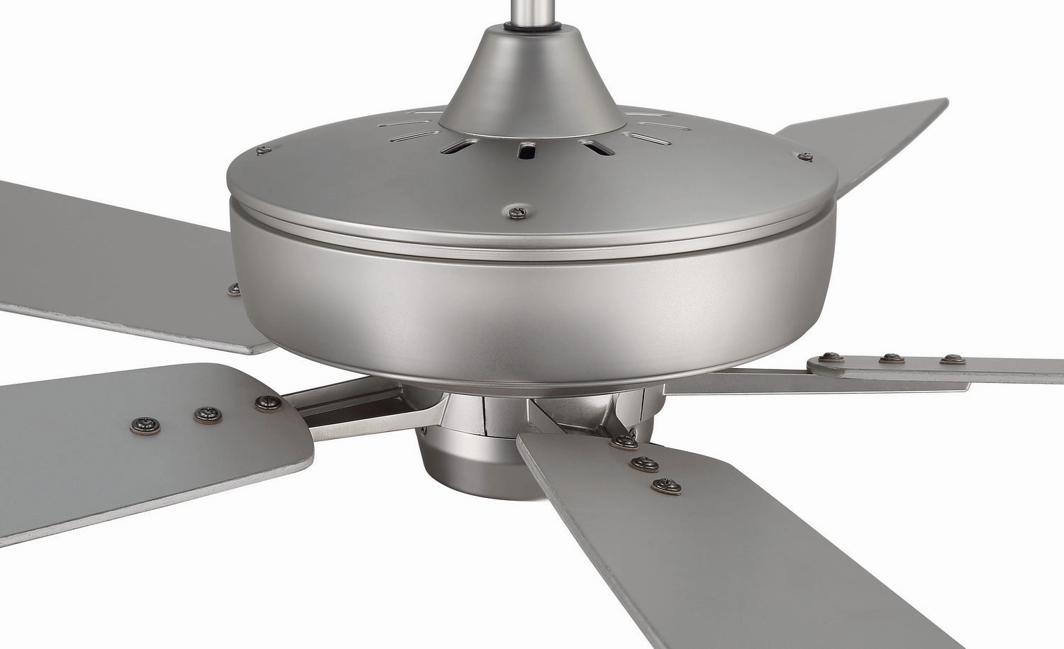 Super Pro 60" Ceiling Fan in Brushed Satin Nickel