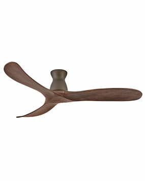 Swell Flush 60"Ceiling Fan Metallic Matte Bronze space-saving huggers with modern style
