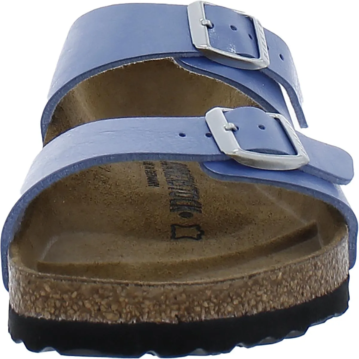 Sydney BS Womens Leather Footbed Slide Sandals