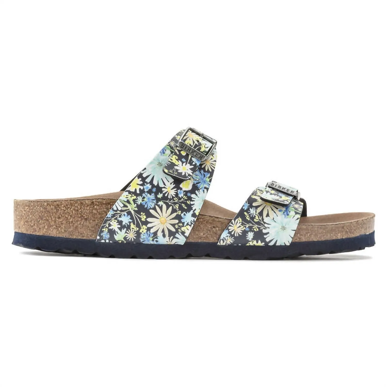 Sydney Vegan Sandal In Floral Blue