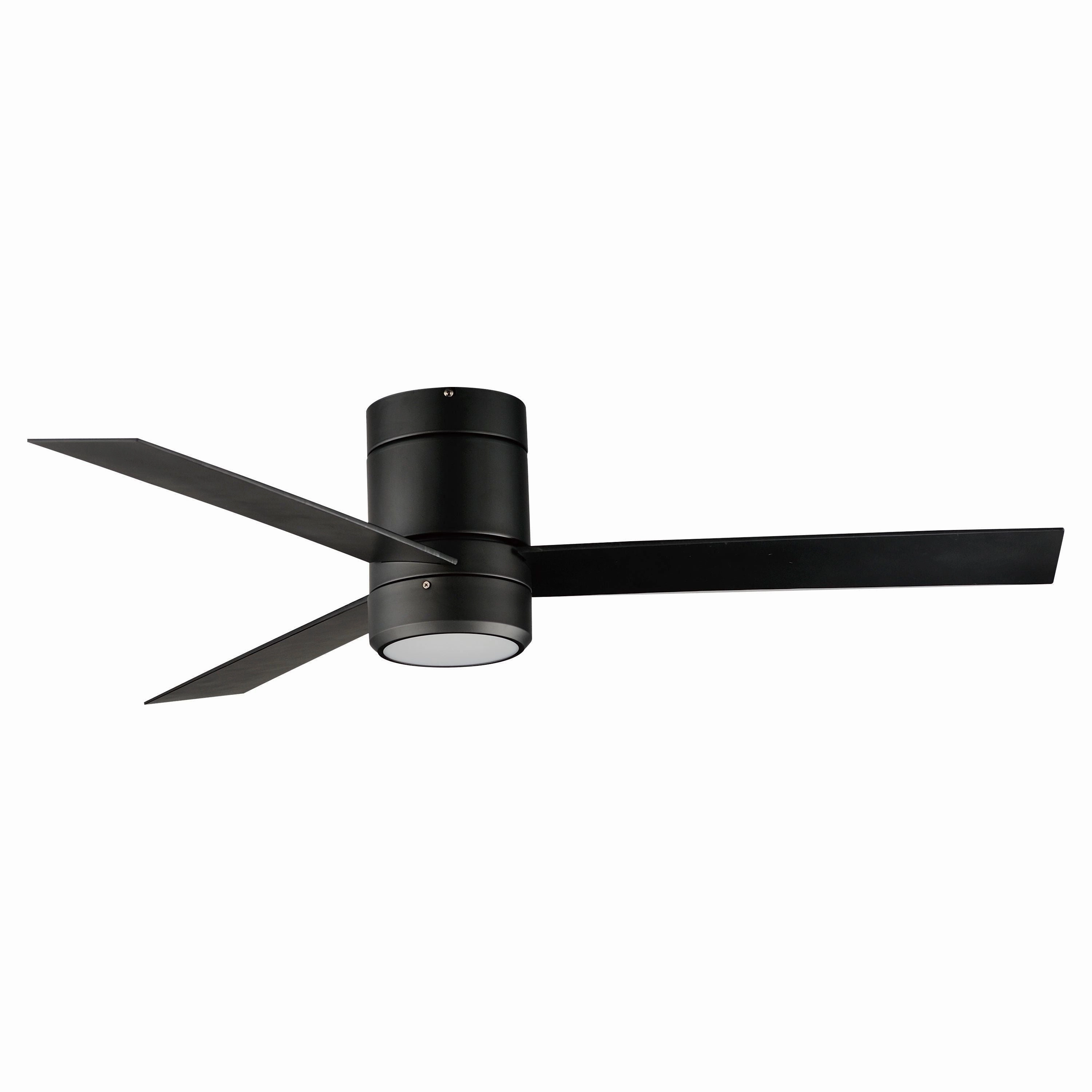 Tanker 52" 3-Blade Hugger Fan with LED Light Kit quiet ceiling fans with remote control