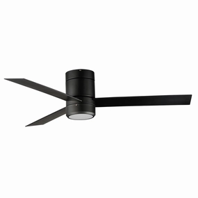 Tanker 52"Ceiling Fan Black ifan smart fans for connected homes