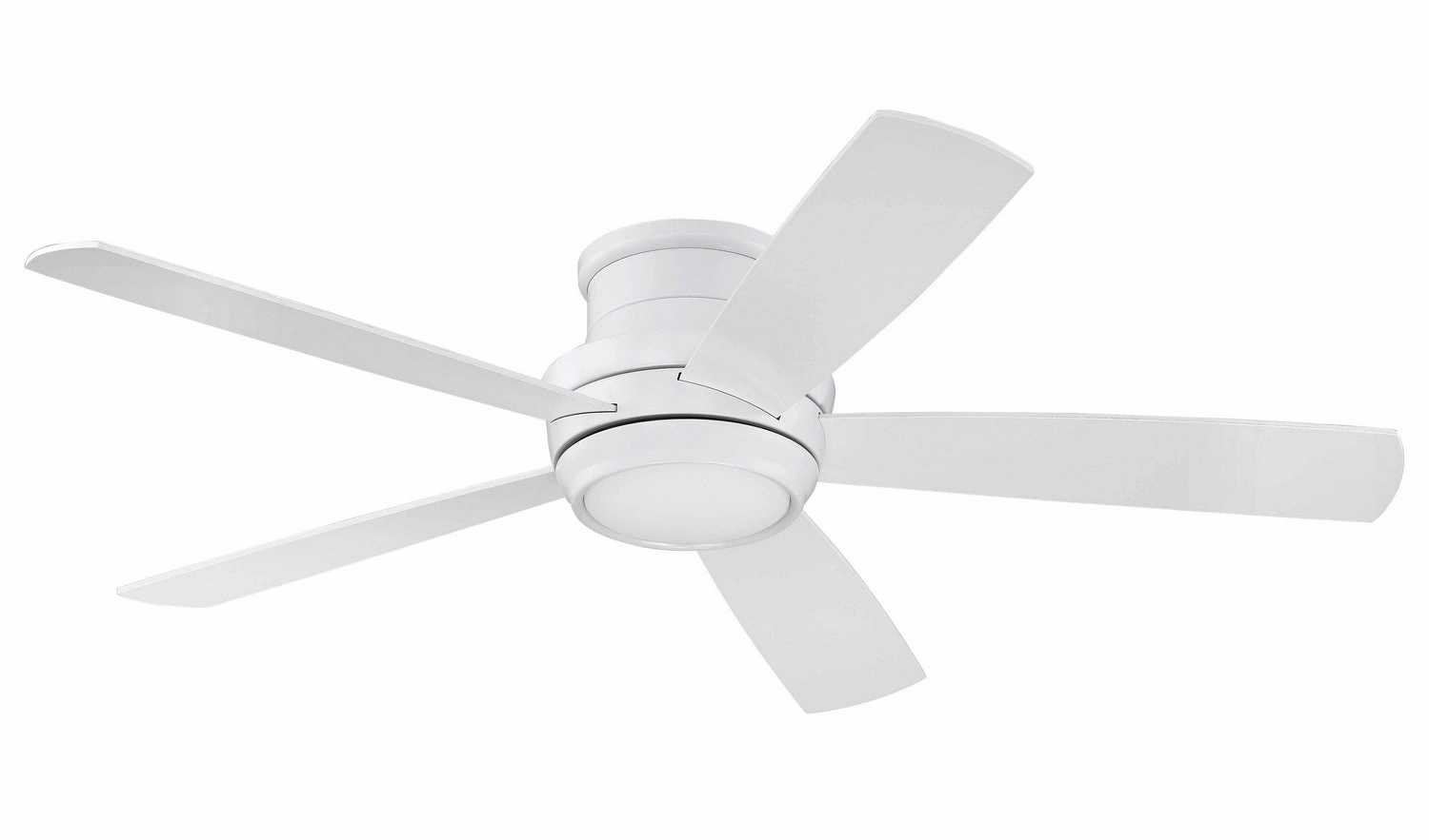Tempo Hugger 52" 52"Ceiling Fan White space-saving huggers with modern style
