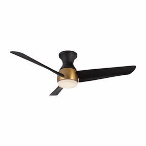 Thalia 54" Hugger Fan quiet ceiling fans with remote control