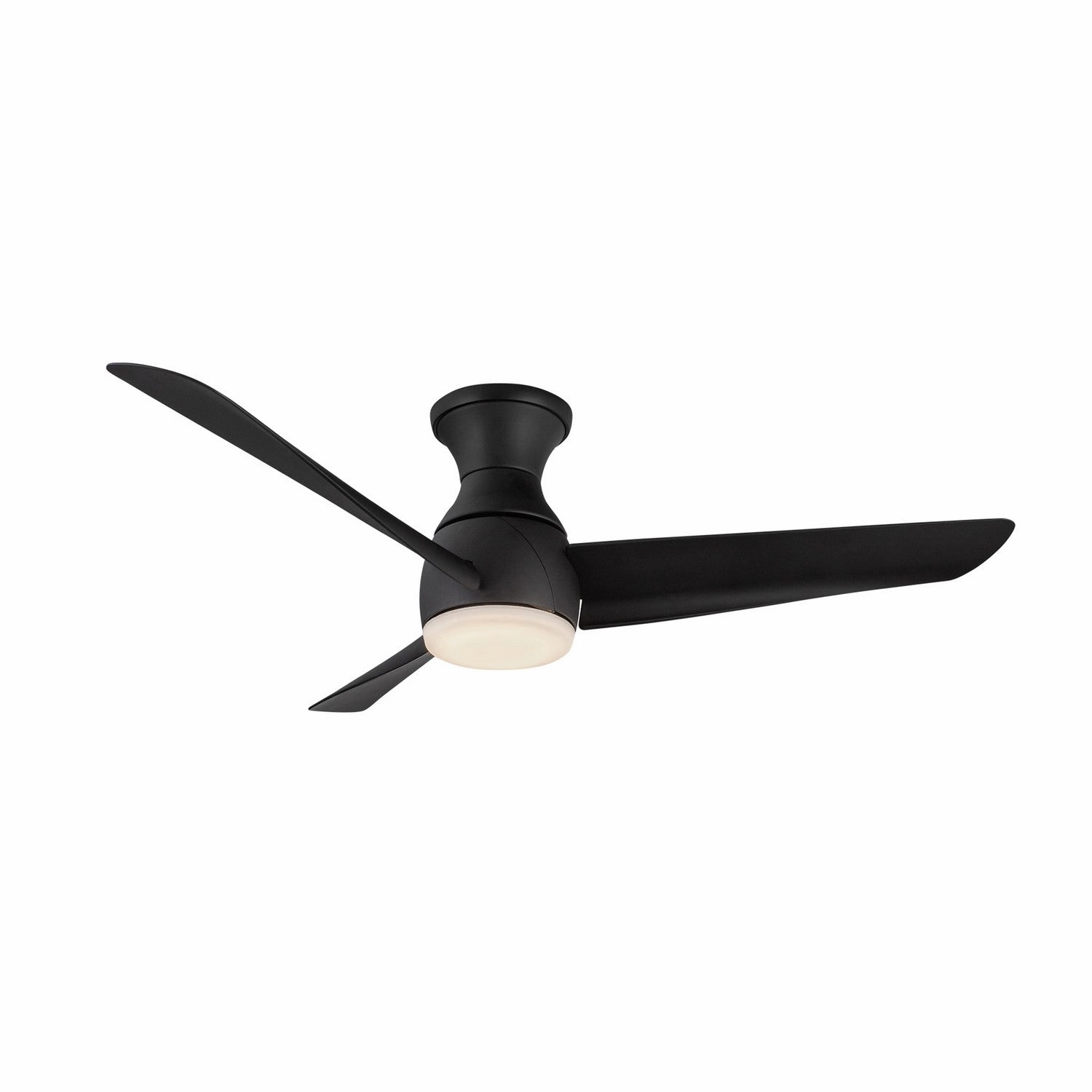 Thalia 54"Hugger Fan Matte Black ifan smart fans for connected homes