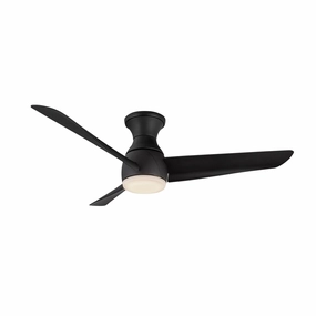 Thalia 54"Hugger Fan Matte Black ifan smart fans for connected homes