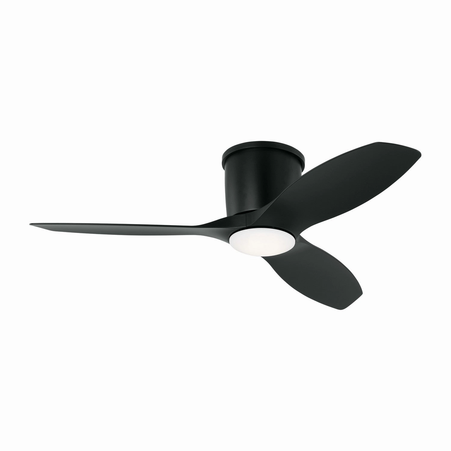 Titus 44" Ceiling Fan Midnight Black space-saving huggers with modern style