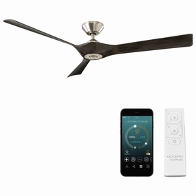 Torque Indoor/Outdoor 3-Blade 58" Smart Ceiling Fan with Remote Control smart ceiling fans with voice control