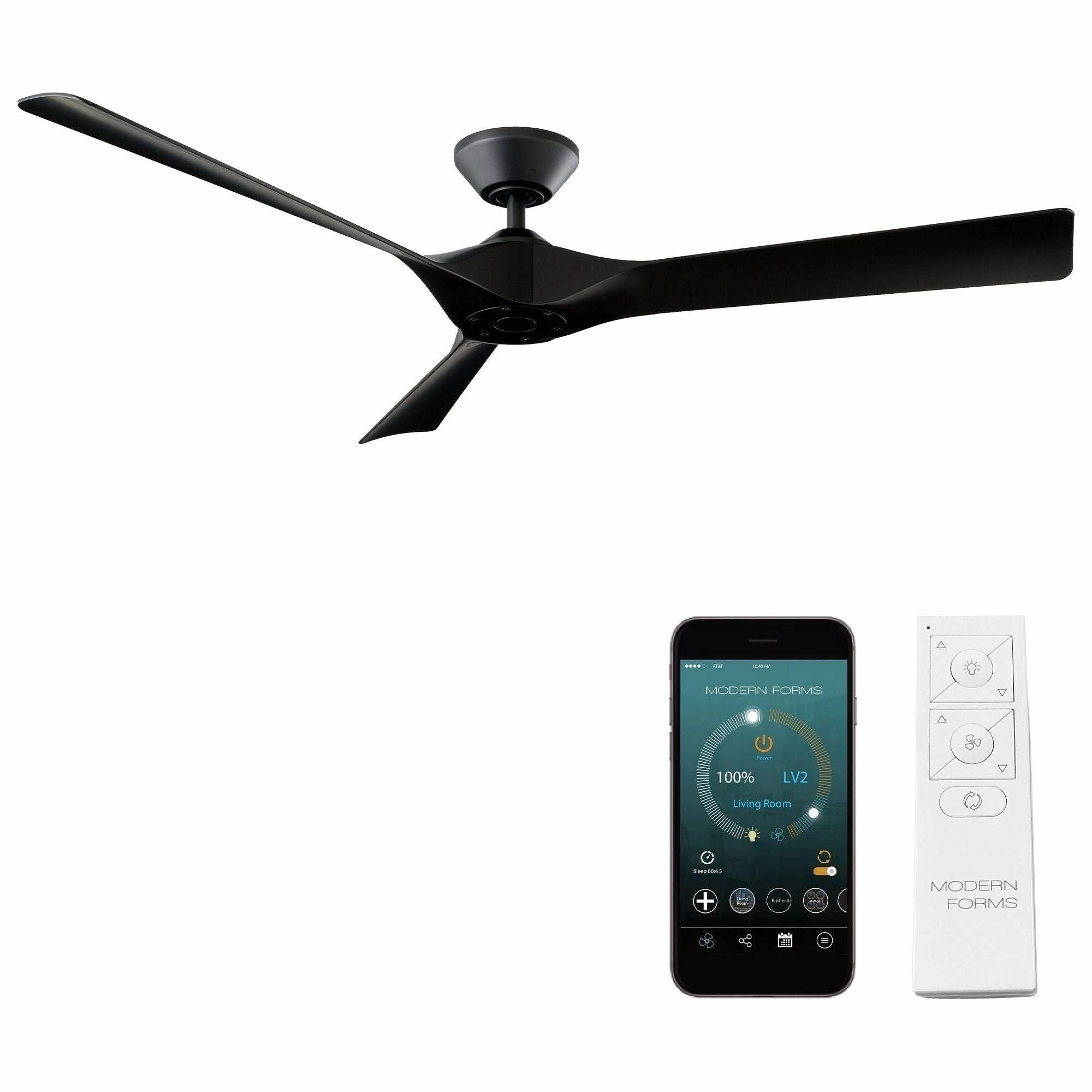 Torque Indoor/Outdoor 3-Blade 58" Smart Ceiling Fan with Remote Control
