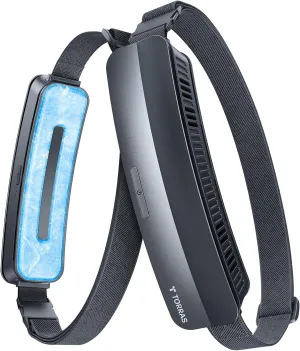 TORRAS 2025 Top AI Portable Waist Fan COOLiFY Zone 3, Ultra-Light Wearable Belt Fan, 26ft/s Strongest Cold Wind for Full Body Cooling fanNo.1 Cooling Area & Cool TechRechargeable for Outdoor/Jobsite Waist-mounted portable fan for outdoor use