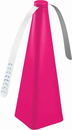 Treva Bug Fan Fly Deterrent with Holographic Blades to Clear Bugs, Mosquitoes, and Flies, Battery Powered Fly Fan Fan with safety blade design