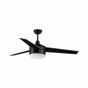 Trio 2-Light LED 52" Ceiling Fan ceiling fans with integrated LED lighting