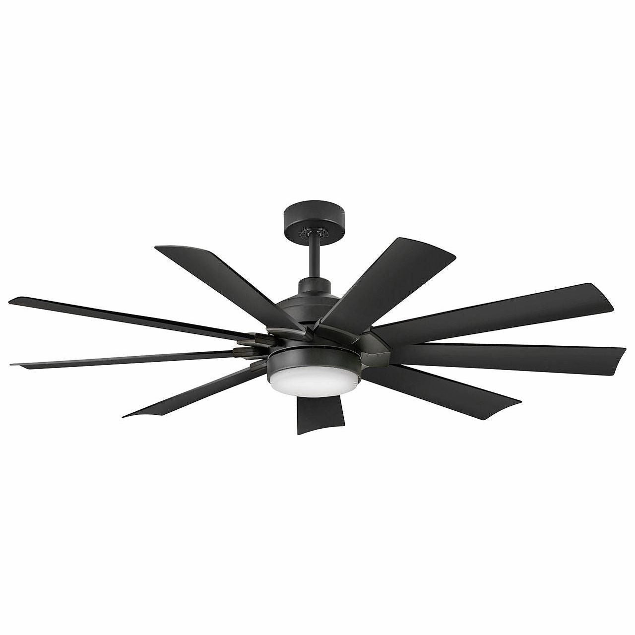 Turbine 60" LED Smart Fan quiet ceiling fans with remote control