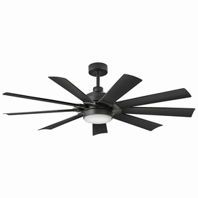 Turbine 60" LED Smart Fan smart ceiling fans with voice control