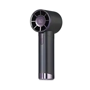 Turbo Handheld Fan  100 Speeds & Rechargeable electric appliances for travel and commuting