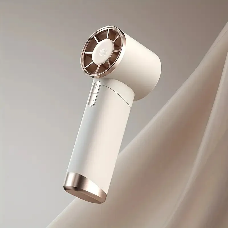 Turbo Handheld Fan  100 Speeds & Rechargeable