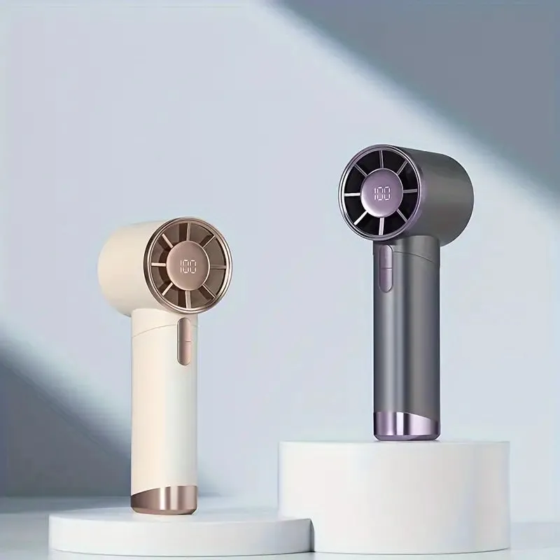 Turbo Handheld Fan  100 Speeds & Rechargeable