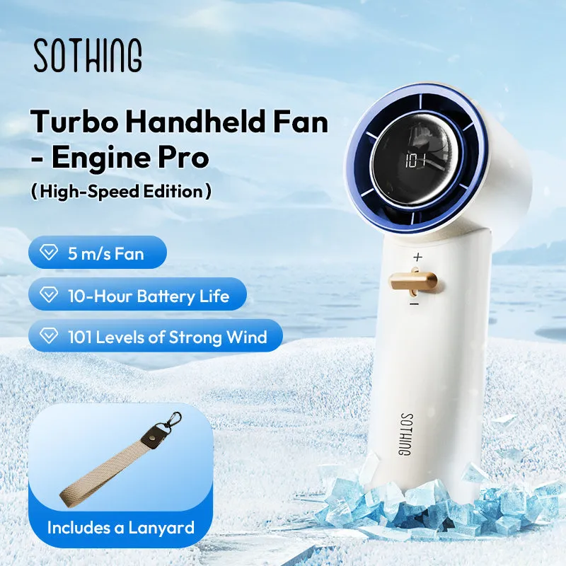 Turbo Handheld Fan - Engine Pro High Speed Edition