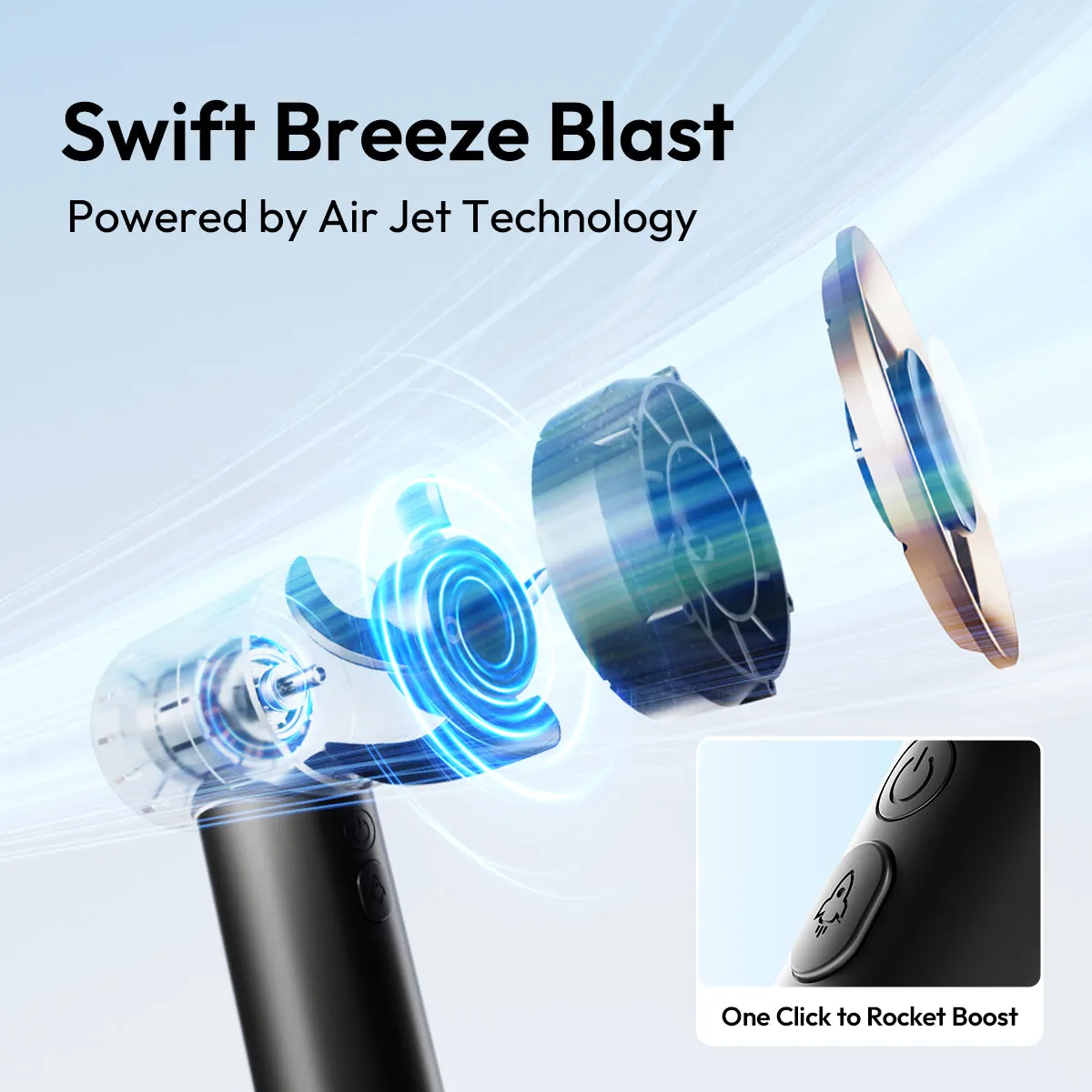 Turbo Handheld Fan - Engine