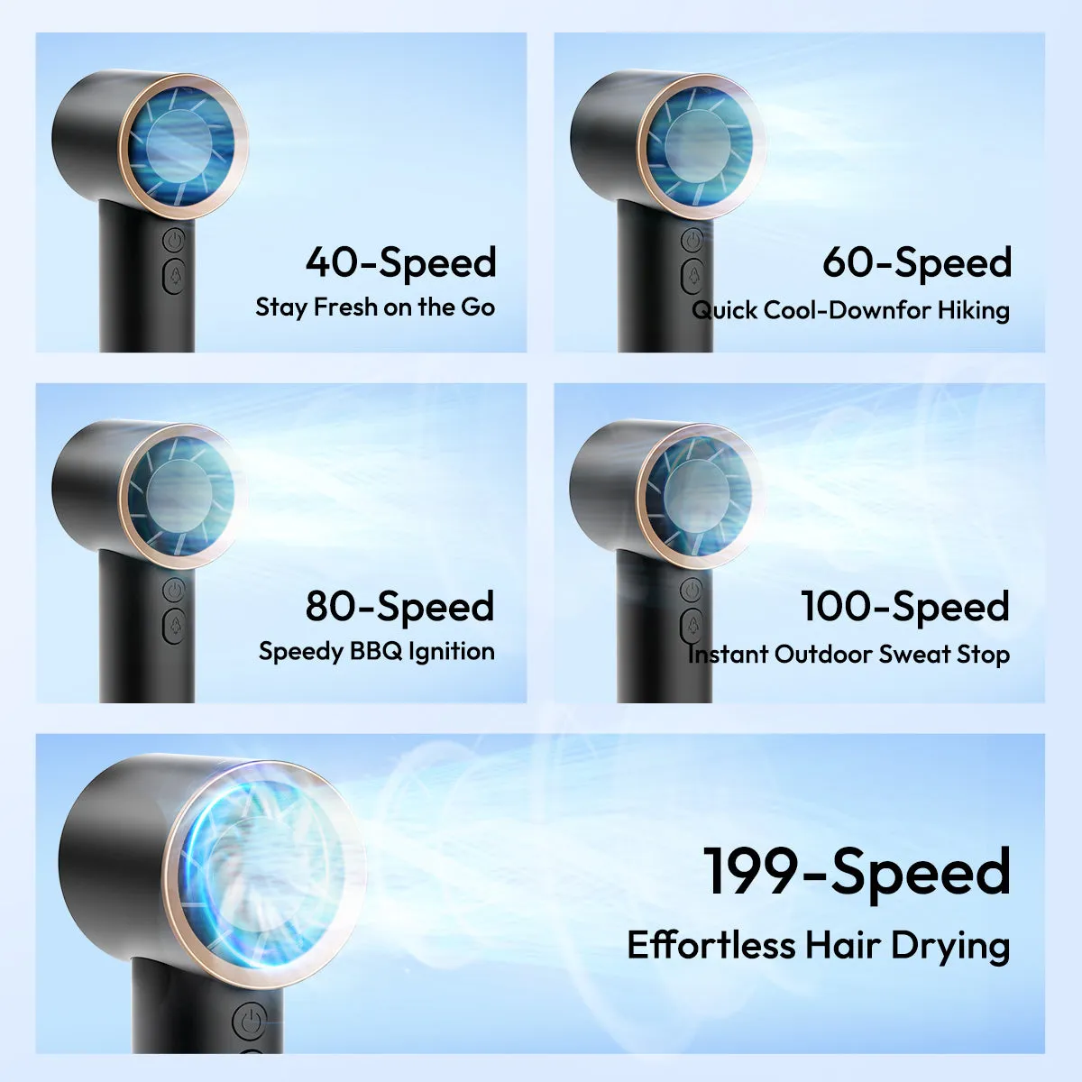 Turbo Handheld Fan - Engine