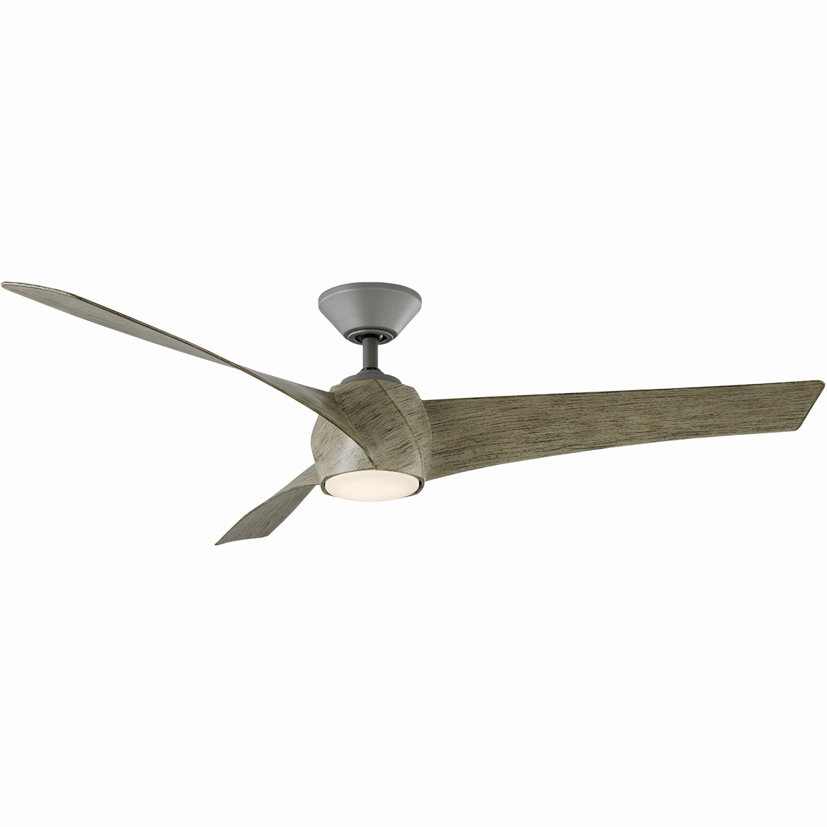 Twirl Indoor/Outdoor 3-Blade Smart Ceiling Fan 58" LED Light Kit and Remote Control