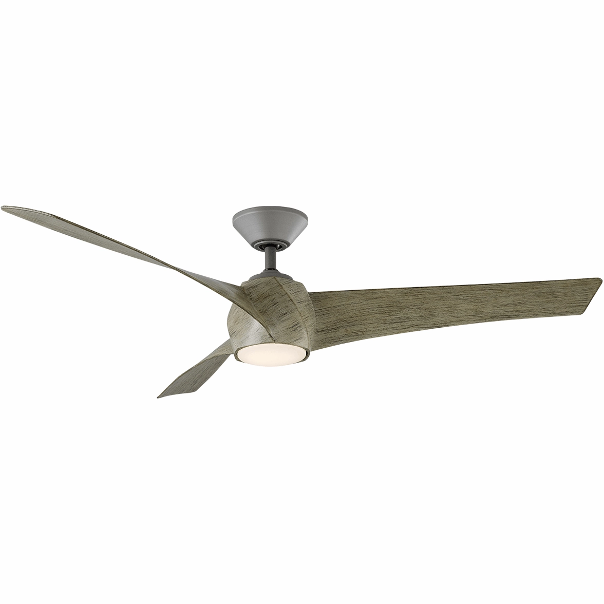 Twirl Indoor/Outdoor 3-Blade Smart Ceiling Fan 58" LED Light Kit and Remote Control