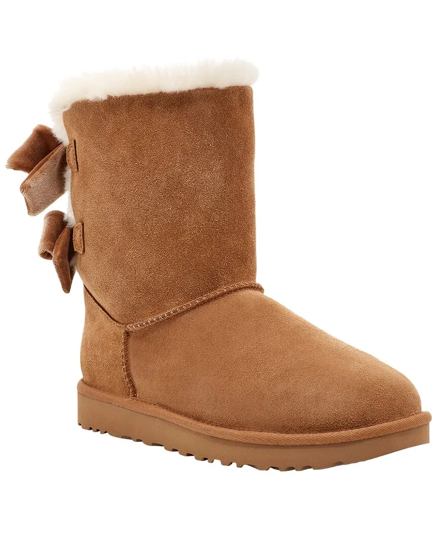 UGG Bailey Bow Suede Boot Hey Dude Shoes