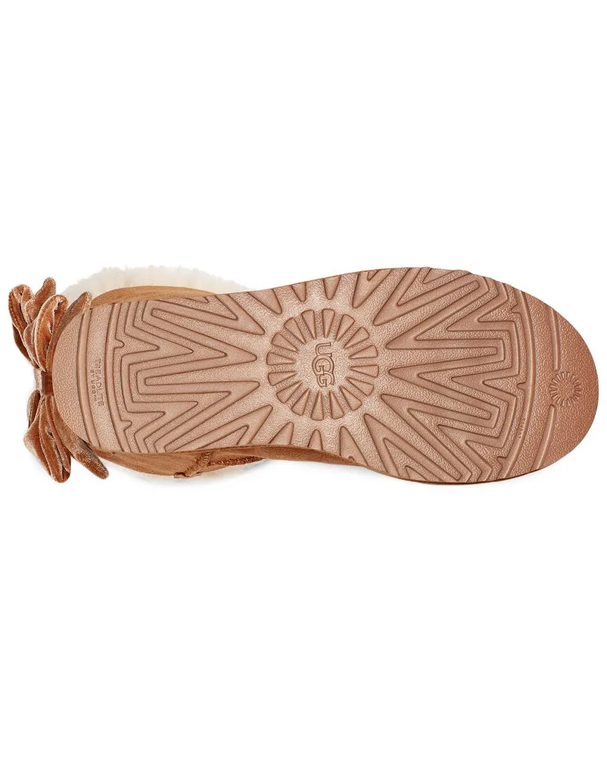 UGG Bailey Bow Suede Boot Hey Dude Shoes