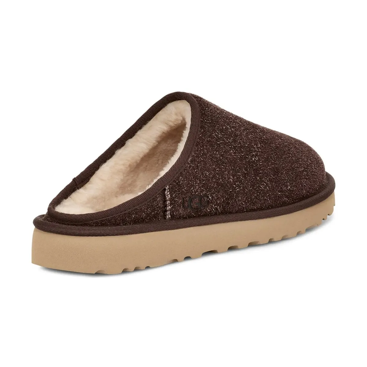 UGG Men's Classic Slip-On Shaggy Dark Grey Suede UGG Shoes