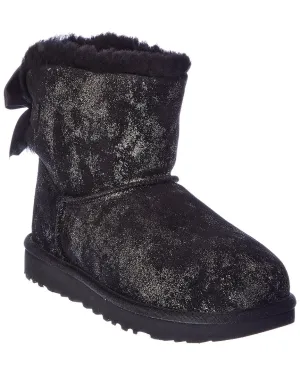 UGG Mini Bailey Bow Glimmer Suede Boot Hey Dude Shoes