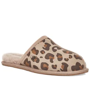 UGG Pearle Leopard Suede & Leather Slipper Hey Dude Shoes