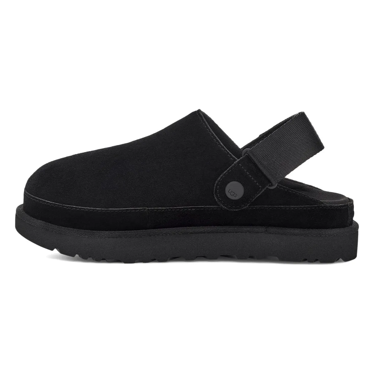 UGG Women's Goldenstar Clog Black Suede UGG Shoes