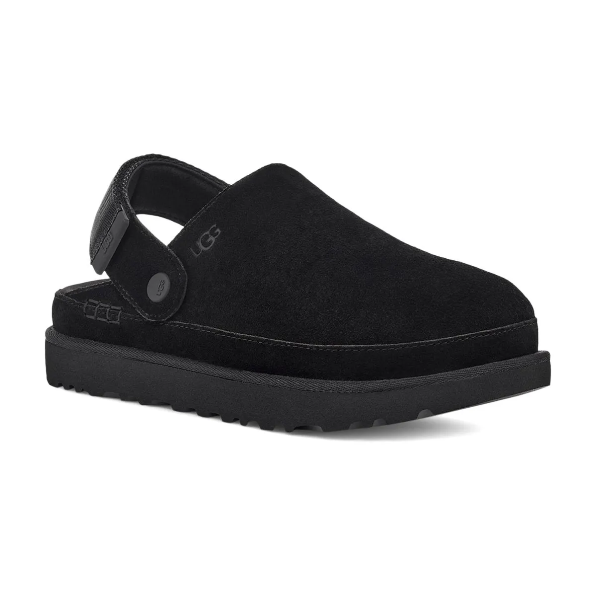 UGG Women's Goldenstar Clog Black Suede UGG Shoes