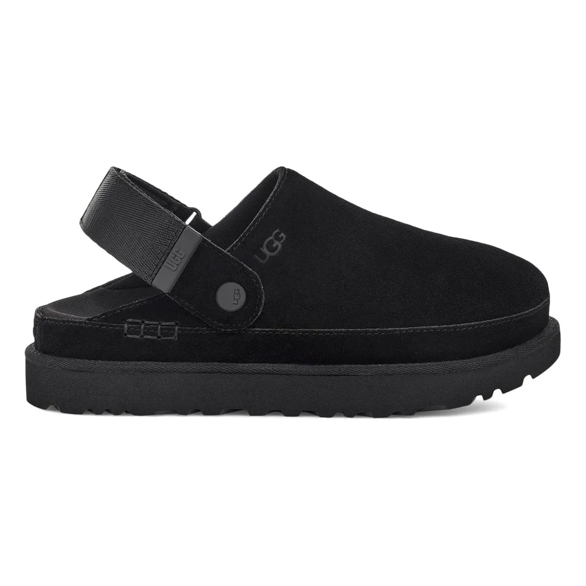 UGG Women's Goldenstar Clog Black Suede UGG Shoes
