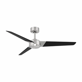Ultra Indoor/Outdoor 3-Blade 54" Smart Ceiling Fan with Blue UV-LED Light Kit and Remote Control smart ceiling fans with voice control
