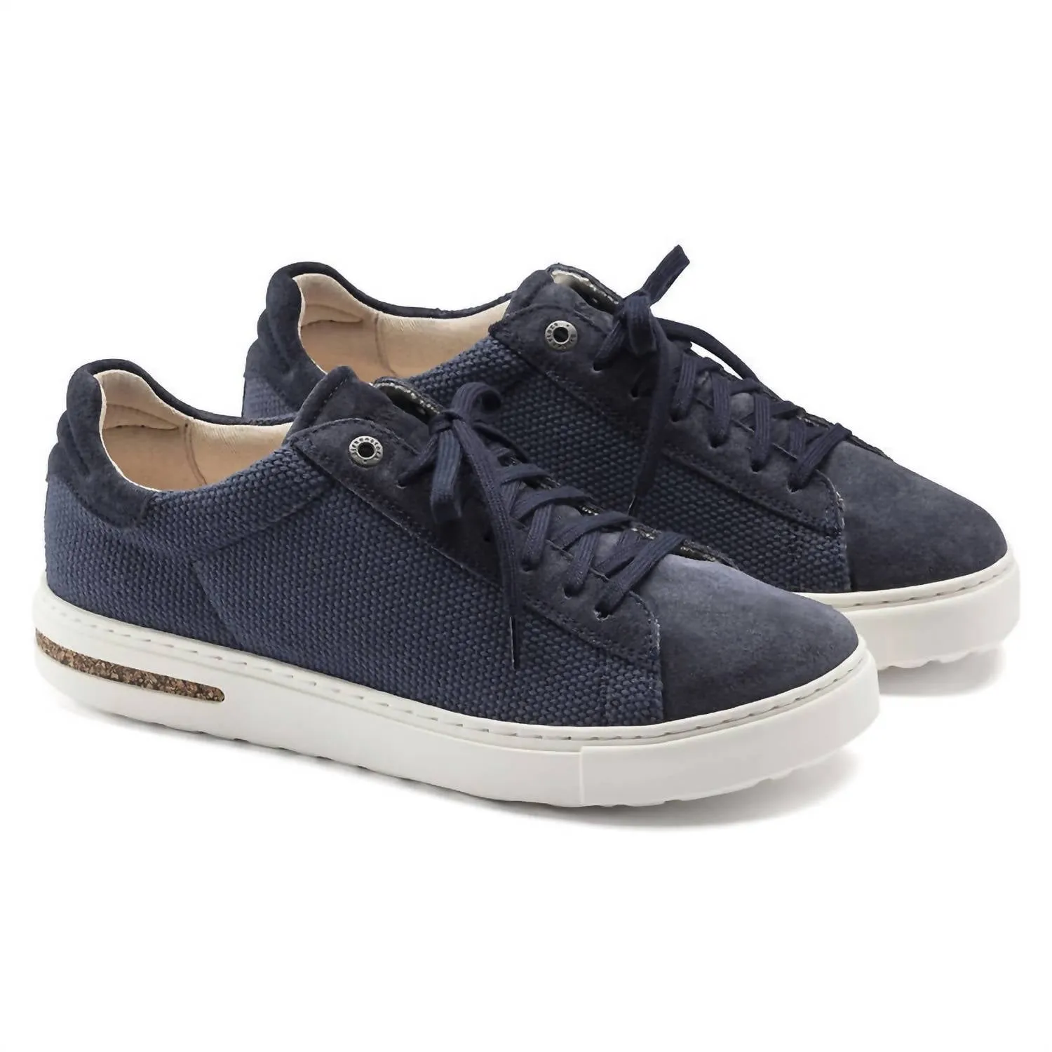 Unisex Bend Low Canvas/suede Sneaker - Narrow Fit In Midnight
