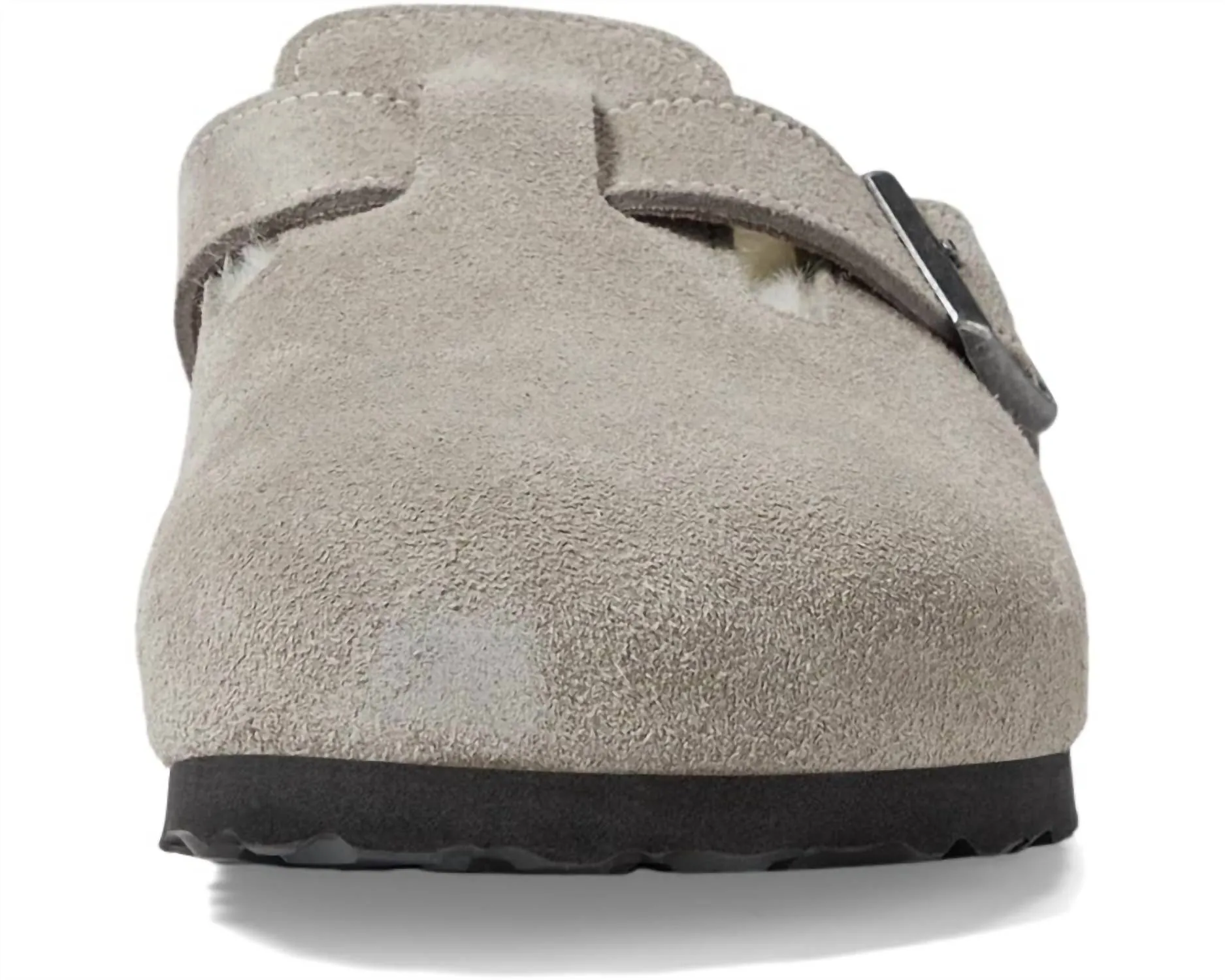 Unisex Boston Shearling Clog (Narrow Width) In Stone Coin