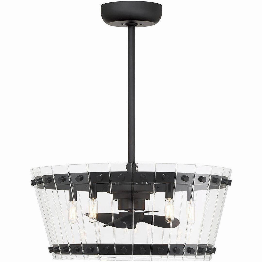Ventari 5-Light LED Fan D'Lier