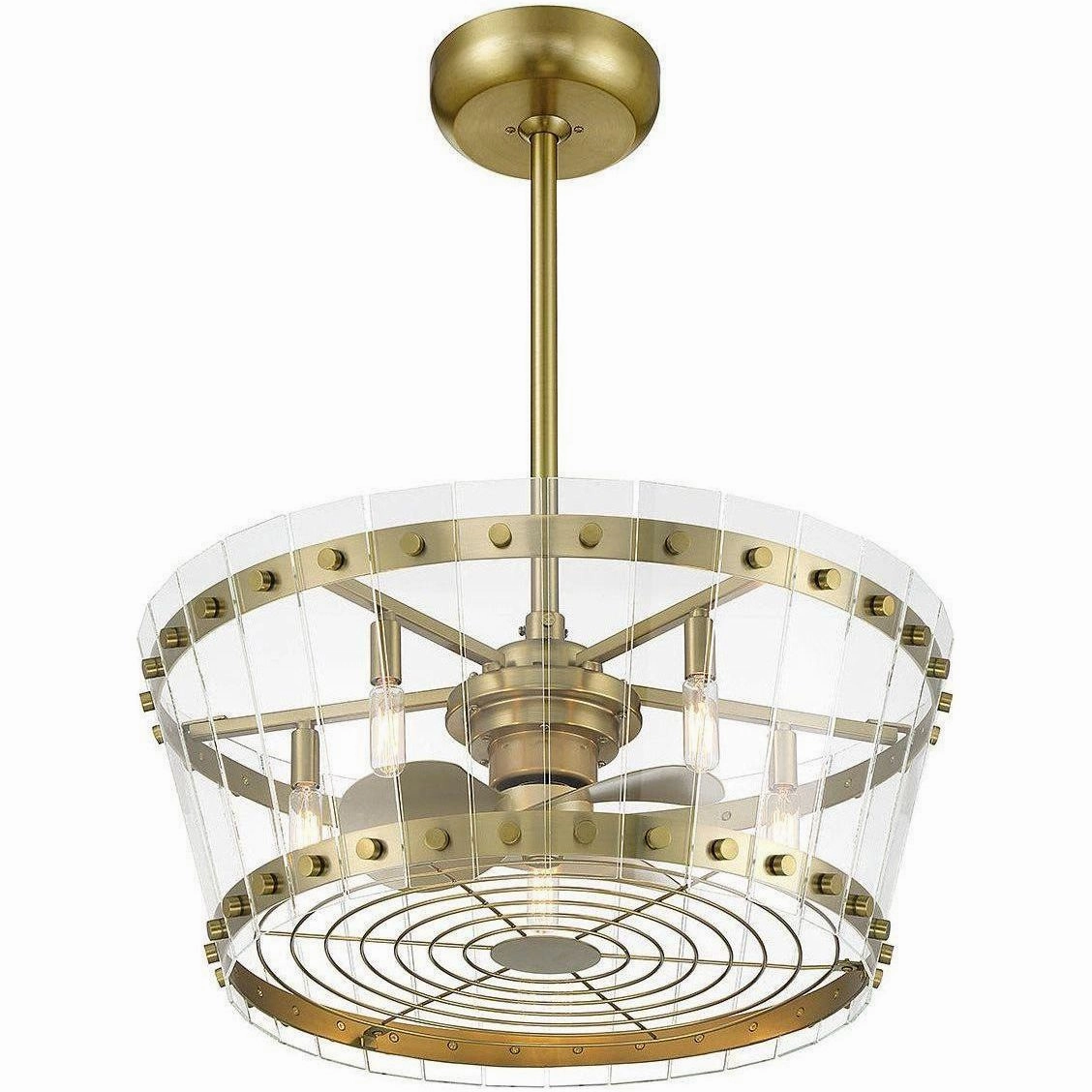 Ventari 5-Light LED Fan D'Lier