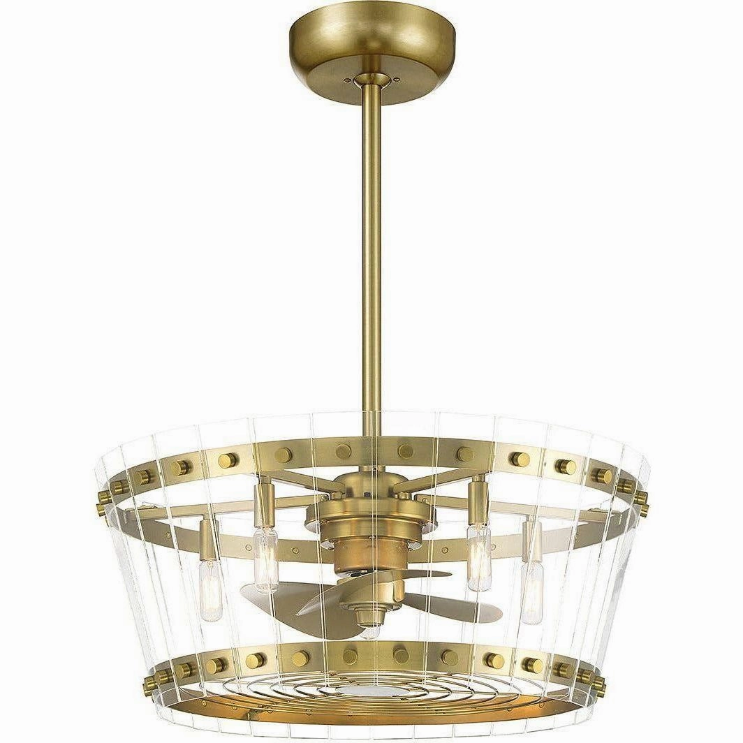 Ventari 5-Light LED Fan D'Lier