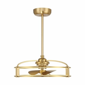 Vesta LED Fan D'Lier ceiling fans with integrated LED lighting
