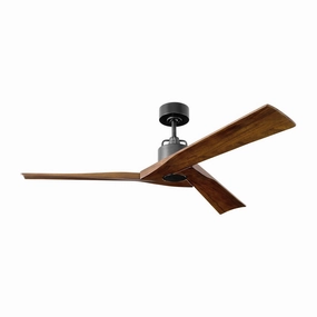 Visual Comfort Alma 52" Smart Indoor/Outdoor DC Ceiling Fan with Remote quiet indoor fans for bedrooms and offices