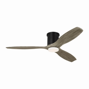 Visual Comfort Fan Collins Smart Hugger 52" DC Ceiling Fan with 14W LED Light and Remote Control Energy-efficient ceiling fan with remote