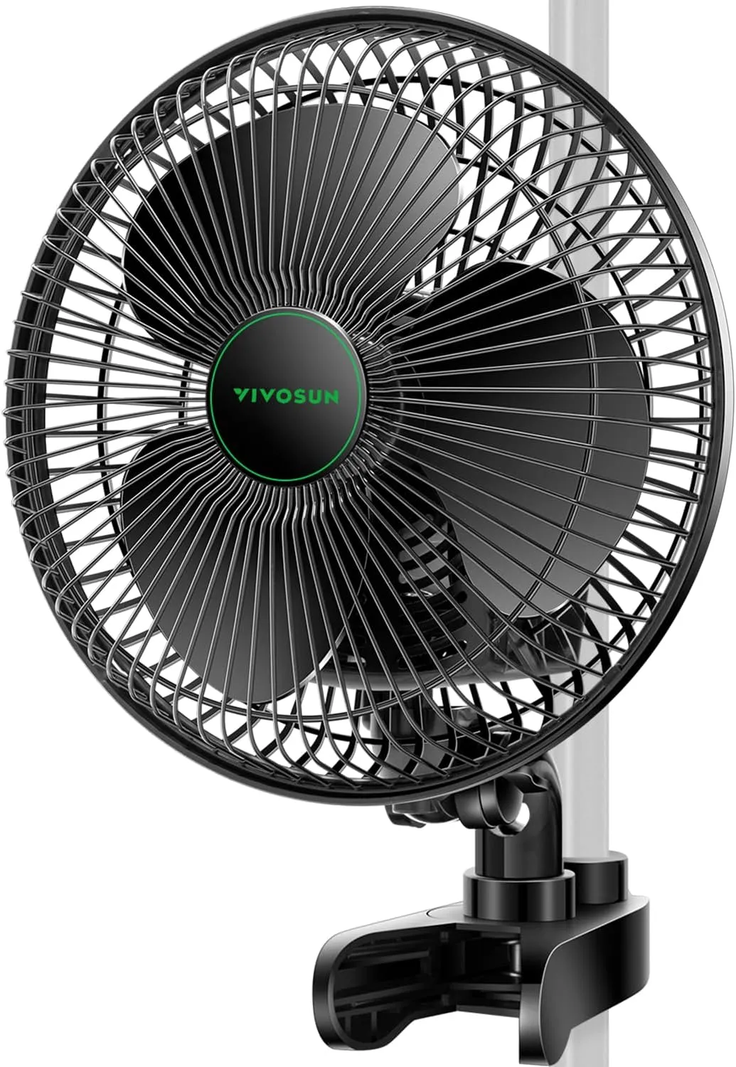 VIVOSUN AeroWave A6 6-Inch Clip-on Fan, Patented Portable Indoor Fan with Clip, 2-Speed Adjustment, Cord, Strong Airflow but Low Noise, and Fully-Adjustable Tilt for Grow Tent, Black, 1-Pack Octopus-shaped decorative fan
