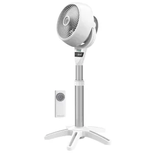 Vornado Energy Smart Pedestal Fan With Remote (6803DC) table and wall fans for home and office