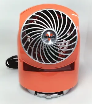 Vornado Flippi Fan Melon/Orange Two Speed V6 Personal Air Circulator Octopus-shaped decorative fan