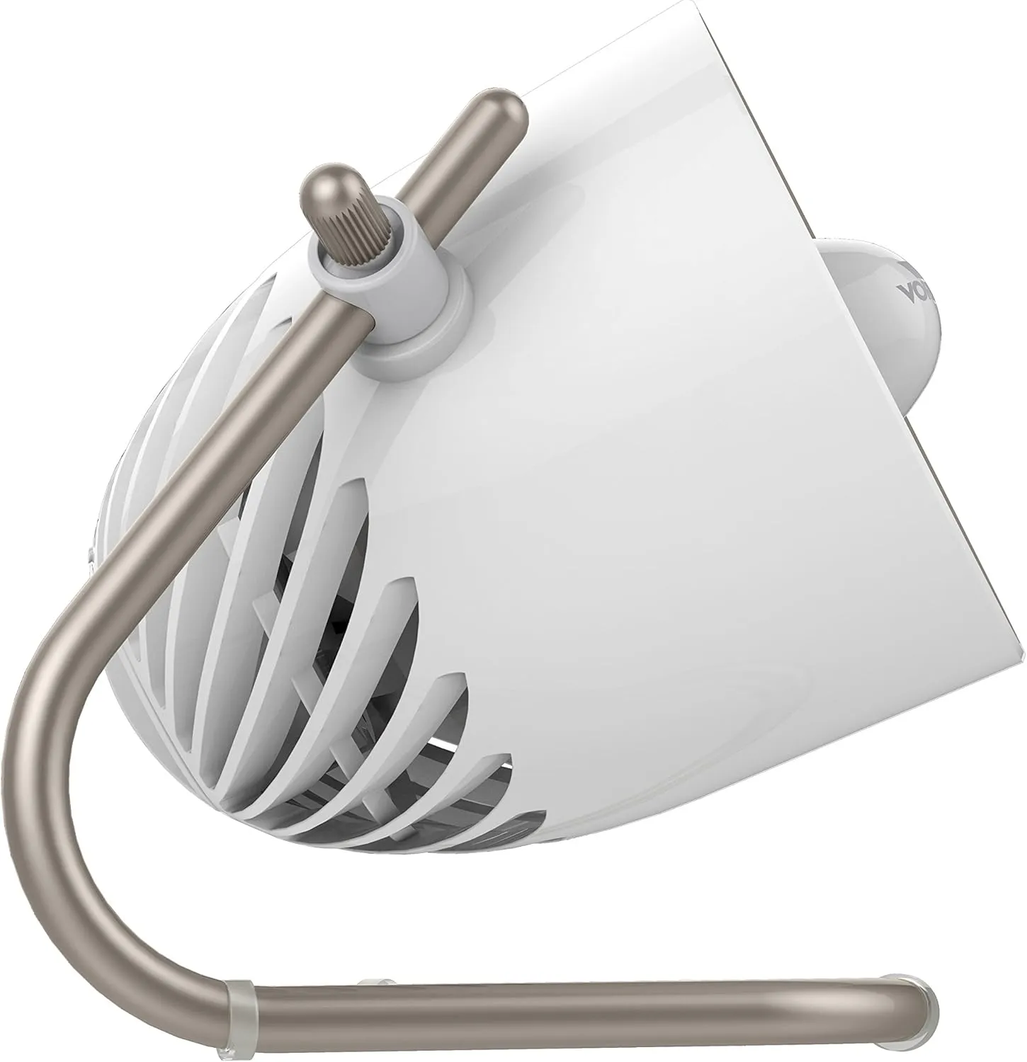 Vornado Pivot Personal Air Circulator Fan, 6-inch, Quiet Portable Travel Fan, 3 Speeds, Champagne